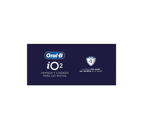 BRAUN ORAL B IO-2 Negro+ Funda de  Viaje+2 Recambios - Cepillo Eléctrico 