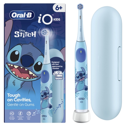 BRAUN IO2 JUNIOR STICH - Cepillo Eléctrico + Funda de  Viaje