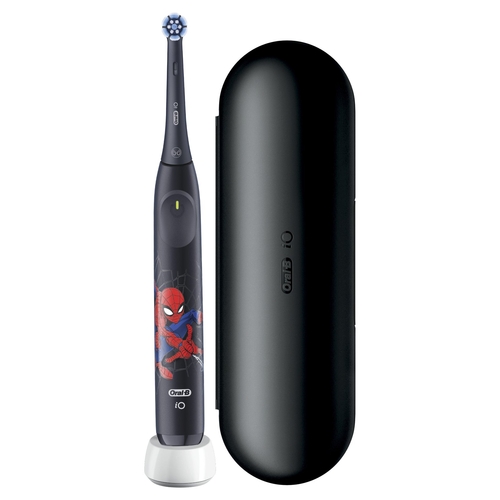 BRAUN IO2 JUNIOR SPIDERMAN - Cepillo Eléctrico + Funda de  Viaje