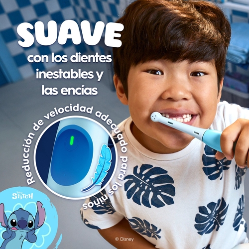 BRAUN IO2 JUNIOR STICH - Cepillo Eléctrico + Funda de  Viaje
