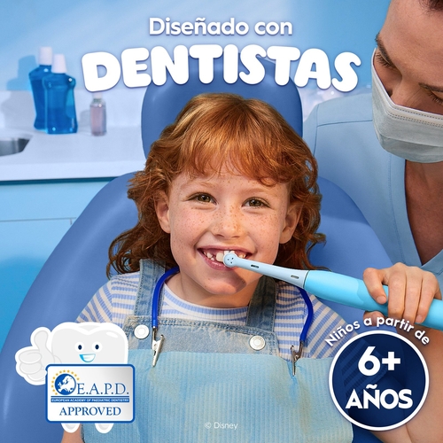 BRAUN IO2 JUNIOR STICH - Cepillo Eléctrico + Funda de  Viaje