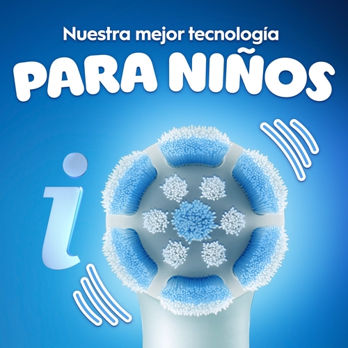 BRAUN IO2 JUNIOR STICH - Cepillo Eléctrico + Funda de  Viaje