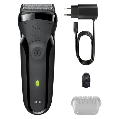 BRAUN SERIE-3 300S Negro - Afeitadora Sin Cable