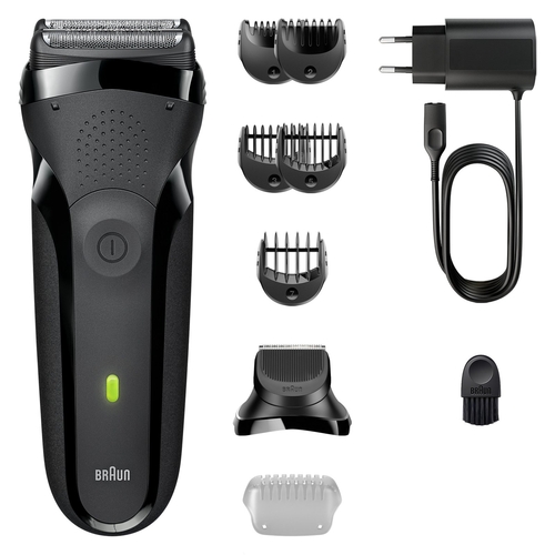 BRAUN SERIE-3 300BT Negro - Afeitadora Sin Cable