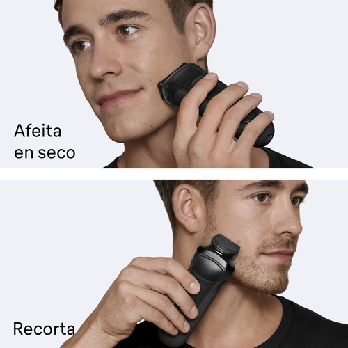 BRAUN SERIE-3 300BT Negro - Afeitadora Sin Cable