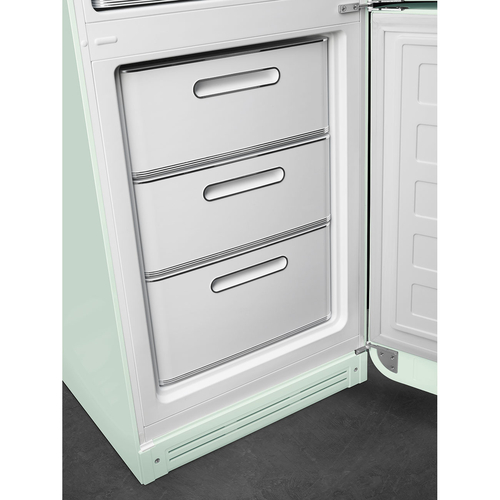 SMEG FAB32RPG6 Verde agua - Frigorífico Combi No Frost
