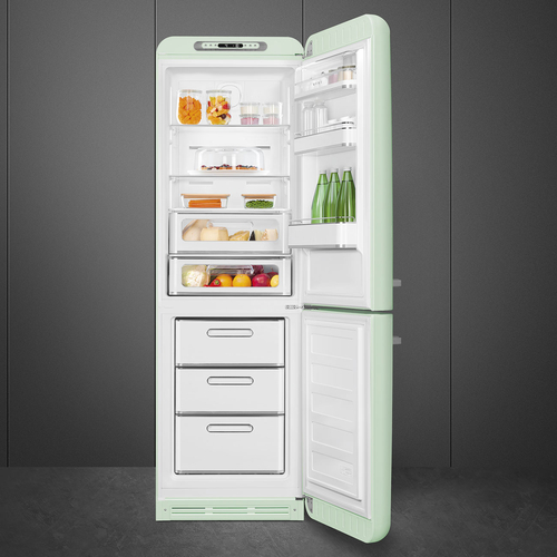 SMEG FAB32RPG6 Verde agua - Frigorífico Combi No Frost