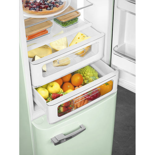 SMEG FAB32RPG6 Verde agua - Frigorífico Combi No Frost