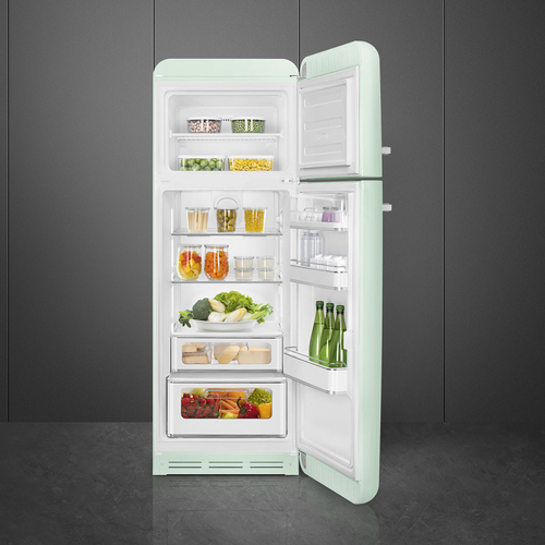 SMEG FAB30RPG6 Verde Agua - Frigorífico Dos Puertas Cíclico