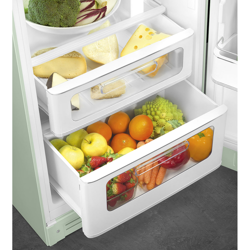 SMEG FAB30RPG6 Verde Agua - Frigorífico Dos Puertas Cíclico