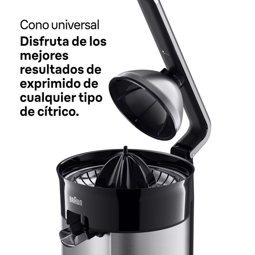 BRAUN CJ-7050-BK INOX-Negro - Exprimidor 160W