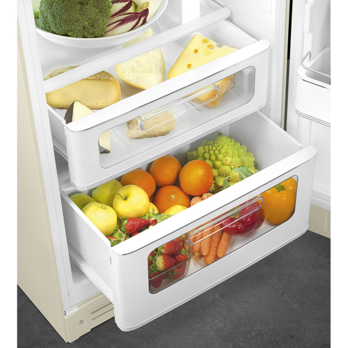 SMEG FAB30RCR6 Crema - Frigorífico Dos Puertas Cíclico