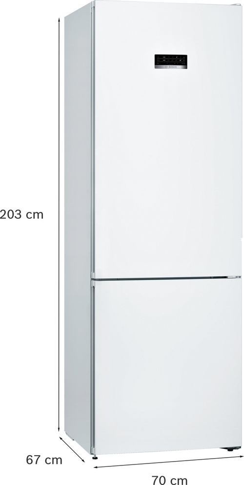 BOSCH KGN493WDA Blanco - Frigorífico Combi No Frost
