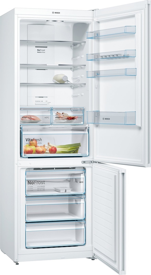 BOSCH KGN493WDA Blanco - Frigorífico Combi No Frost