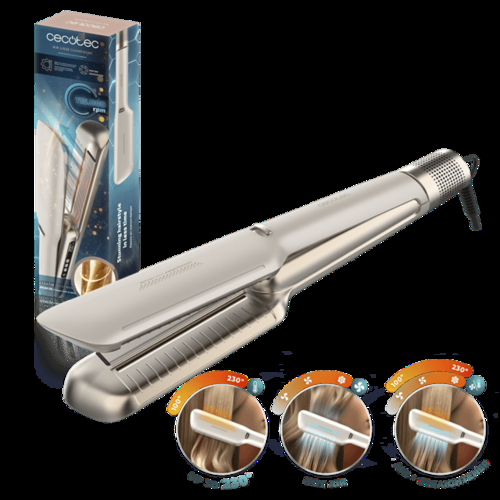 CECOTEC AIR LISSE CHAMPAGNE - Plancha de Pelo 1600W