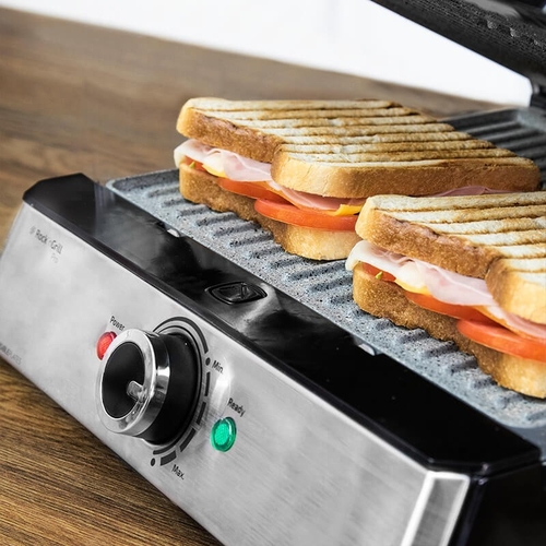 CECOTEC ROCK'N GRILL PRO INOX - Plancha de Asar GRILL 2000W