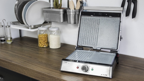 CECOTEC ROCK'N GRILL PRO INOX - Plancha de Asar GRILL 2000W
