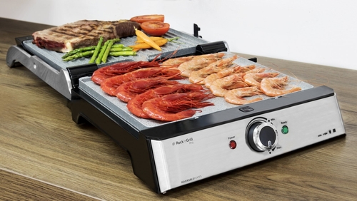 CECOTEC ROCK'N GRILL PRO INOX - Plancha de Asar GRILL 2000W