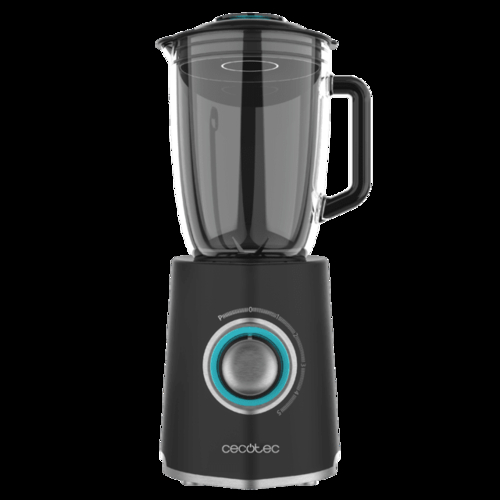 CECOTEC POWER BLACK TITANIUM 2000MAX MIX GO Negro - Batidora de Vaso 2000W