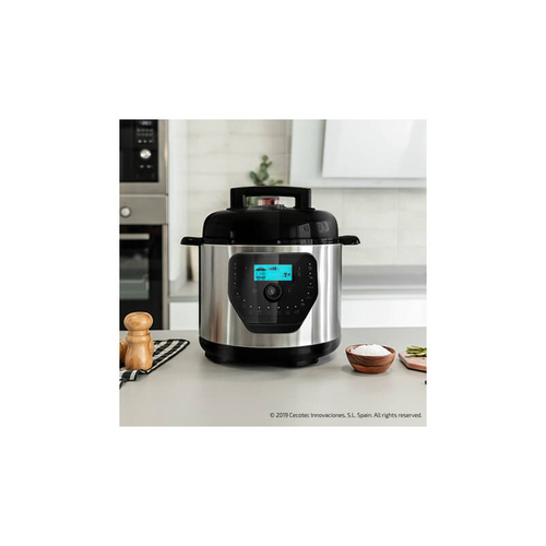 CECOTEC GM H DELUXE INOX-Negro - Olla Programable 6L
