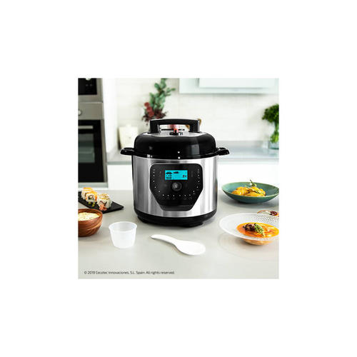 CECOTEC GM H DELUXE INOX-Negro - Olla Programable 6L