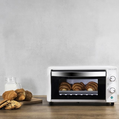 CECOTEC BAKE&TOAST 1090 Blanco - Mini Horno 10L 1000W