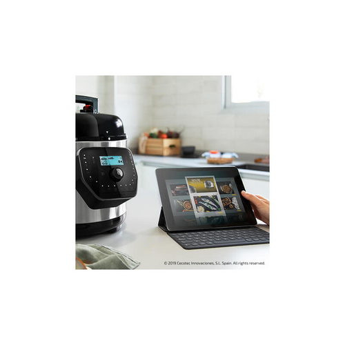 CECOTEC GM H DELUXE INOX-Negro - Olla Programable 6L