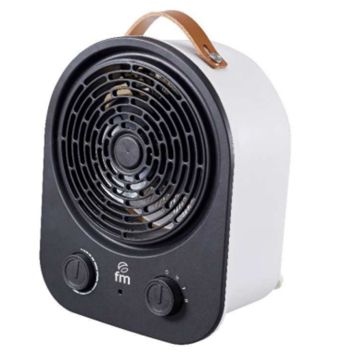 FM TH-22 Blanco-Negro - Calefactor 2000W