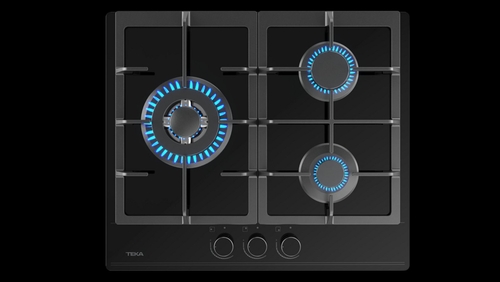 TEKA GBC 63110 KBB Negro - Placa de Gas 60CM Gas Butano