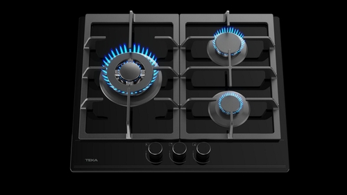 TEKA GBC 63110 KBB Negro - Placa de Gas 60CM Gas Butano