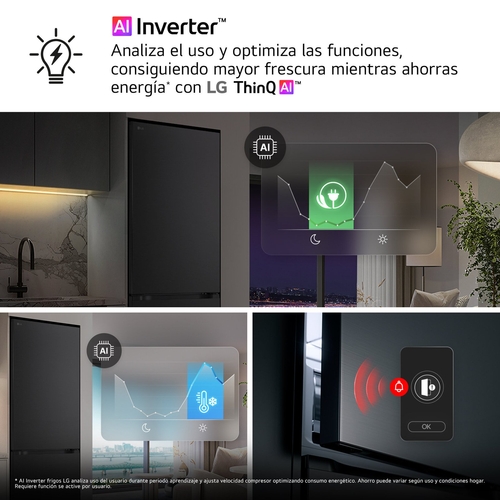LG GBBSJ10EPY INOX - Frigorífico Combi No Frost