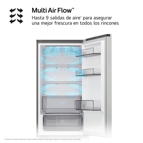LG GBBSJ10EPY INOX - Frigorífico Combi No Frost