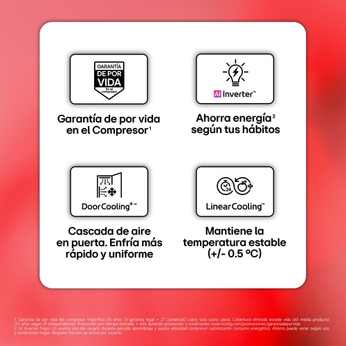 LG GBBSJ20DSW Blanco - Frigorífico Combi No Frost