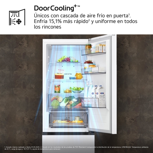 LG GBBSJ10ESW Blanco - Frigorífico Combi No Frost