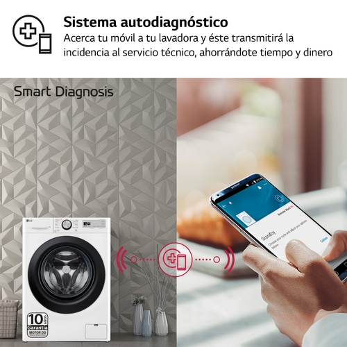 LG F4WR5011A6F Blanco - Lavadora Carga Frontal 11KG 1400RPM