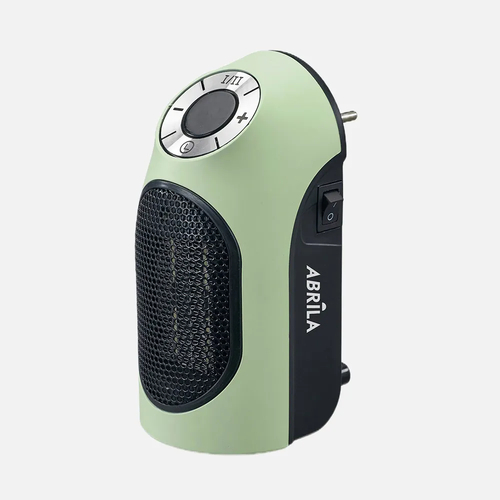 ABRILA CERÁMICO PTC GOLFO Verde-Negro - Termoventilador Mini 500W