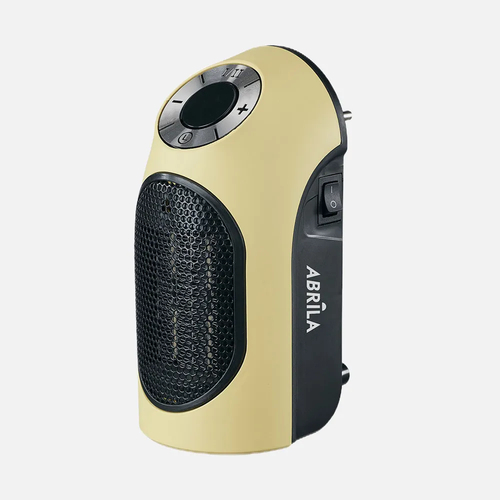 ABRILA CERÁMICO PTC GOLFO Amarillo-Negro - Termoventilador Mini 500W