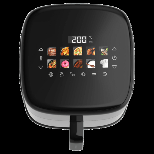 CECOTEC CECOFRY&GRILL SMOKIN'PRIME 6500 Negro - Freidora de Aire 2200W 6.5L