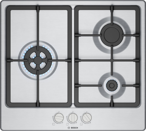 BOSCH PGC6B5K90 INOX - Placa de Gas 60cm Gas Natural
