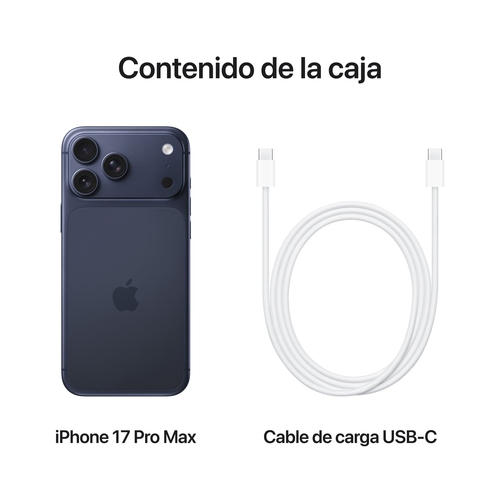 APPLE iPHONE 17 PRO Azul Oscuro - Móvil 6.3" 12GB 256GB