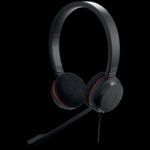 jabra EVOLVE 20 MS Negro - Auricular de Diadema Con Cable