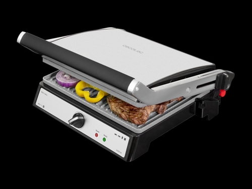 CECOTEC ROCK'NGRILL 2400 ULTRARAPID INOX - Plancha de Asar Grill 2400W