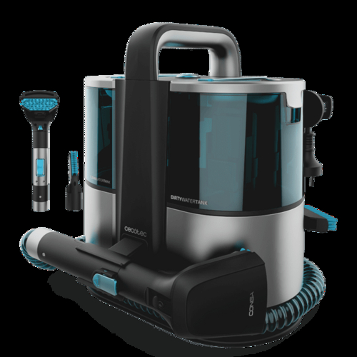 CECOTEC CONGA 4000 CARPE&SPOT CLEAN XL Negro-Azul - Aspirador con Cable 400W