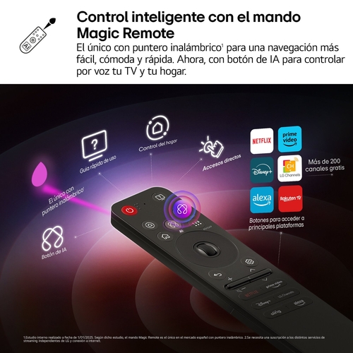 LG 50NANO81A6A Negro - TV 50" 4K UHD Smart TV