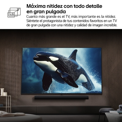 LG 50NANO81A6A Negro - TV 50" 4K UHD Smart TV