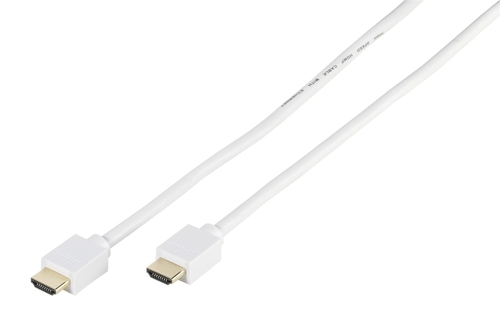 VIVANCO HDMI 47165 Blanco - Cable 2 m