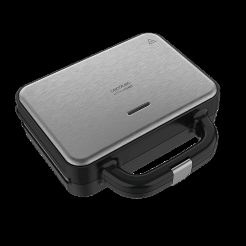 CECOTEC ROCK'NTOAST DEEP CLASSIC INOX - Sandwichera 1000W