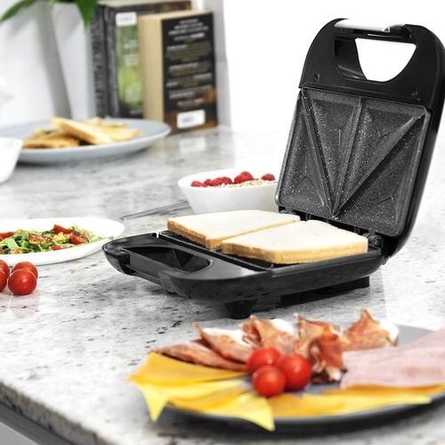 CECOTEC ROCK'NTOAST DEEP CLASSIC INOX - Sandwichera 1000W