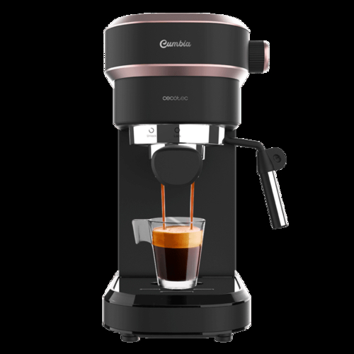 CECOTEC CAFELIZZIA 890 Negro-Rosa - Cafetera Express 1350W