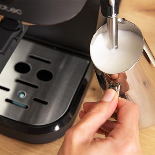 CECOTEC CAFELIZZIA 890 Negro-Rosa - Cafetera Express 1350W